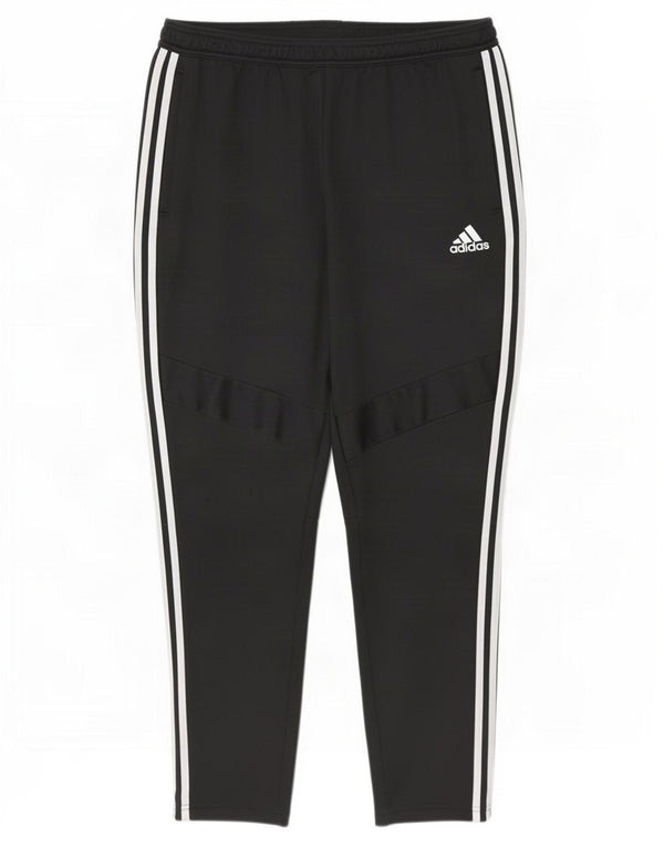 Pantaloni della tuta da donna Adidas Climacool UK 18 XL poliestere nero
