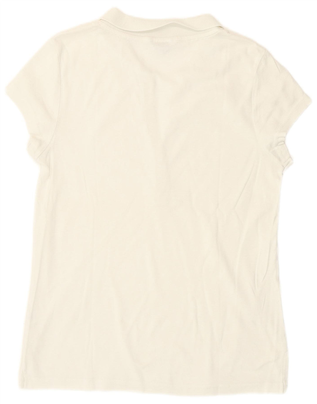 Polo da donna Calvin Klein UK 14 cotone bianco medio