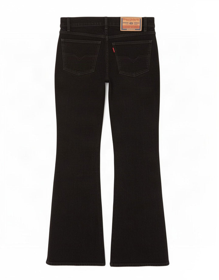 Jeans Bootcut da donna Diesel W31 L33 cotone nero