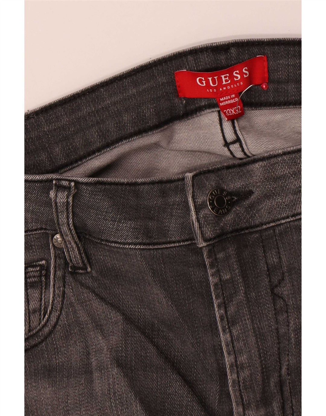 Jeans skinny da donna Guess W33 L32 Grigi