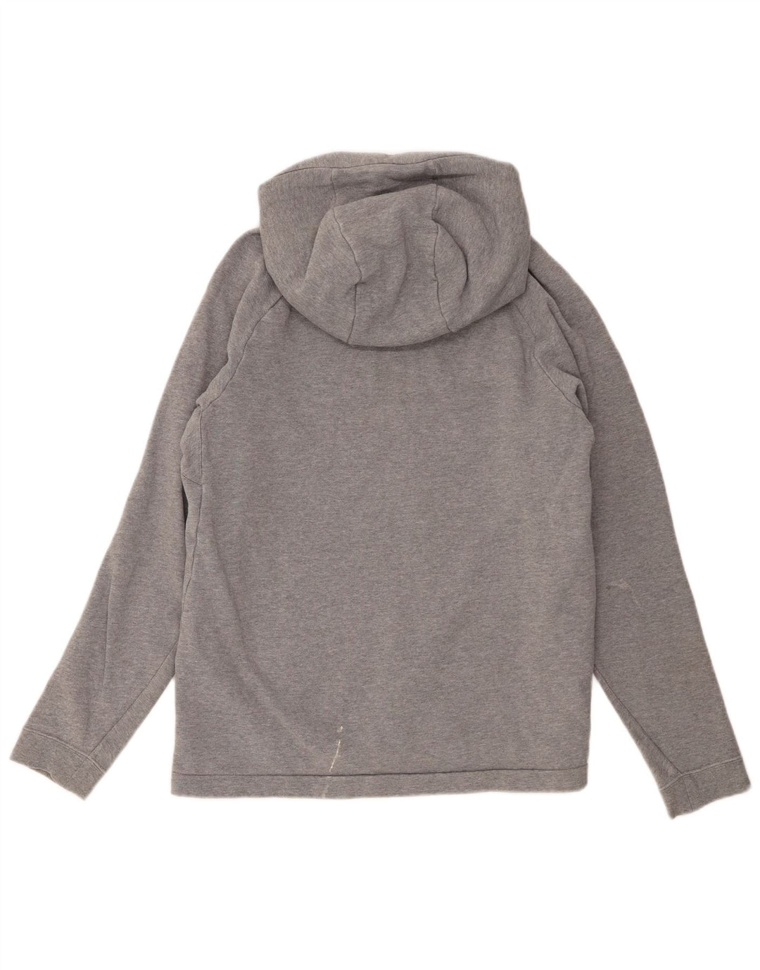 Felpa con cappuccio da uomo Nike Large in cotone grigio