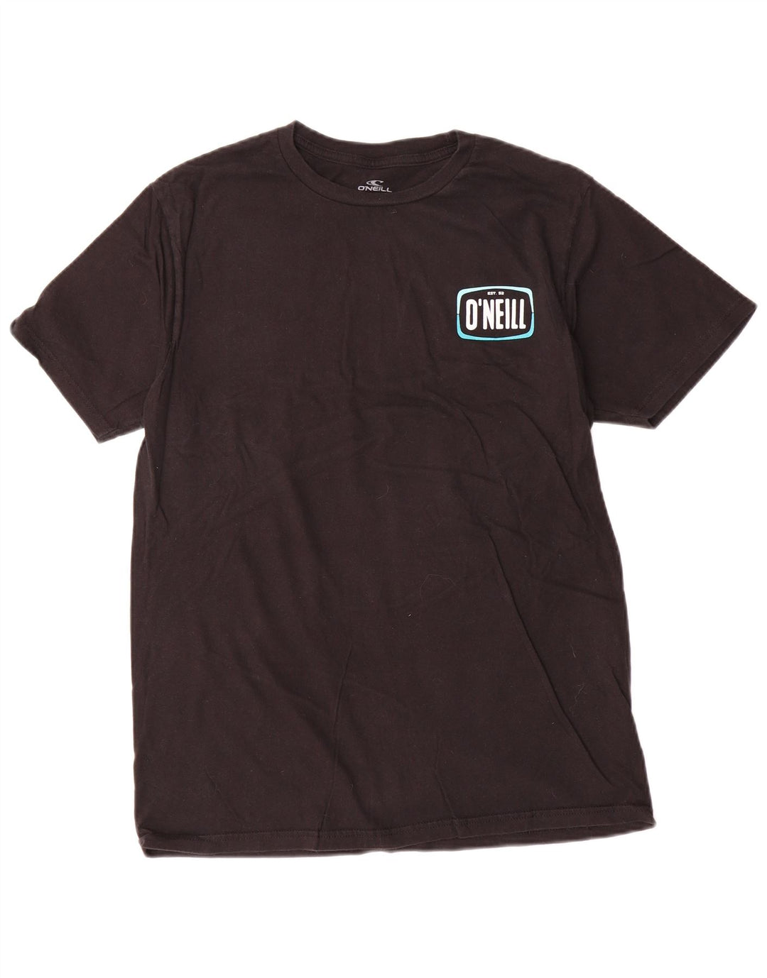 T-shirt grafica da uomo O'Neill Modern Fit Top in cotone nero medio