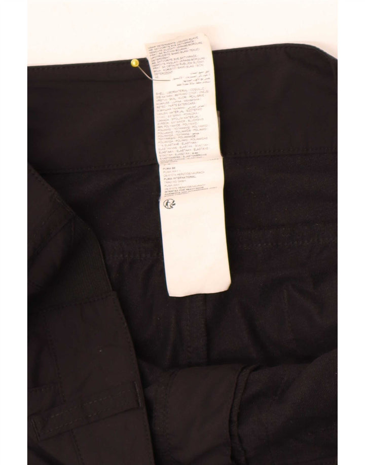 Pantaloni cargo dritti Puma da uomo Ferrari W34 L32 neri in poliammide