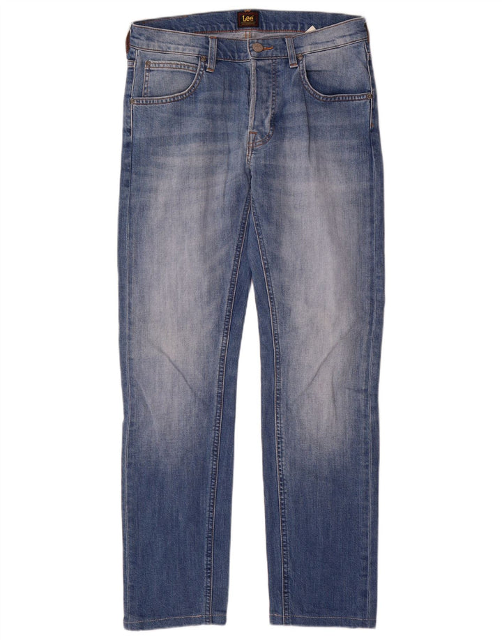 Jeans dritti da uomo Lee Daren W30 L32 cotone blu