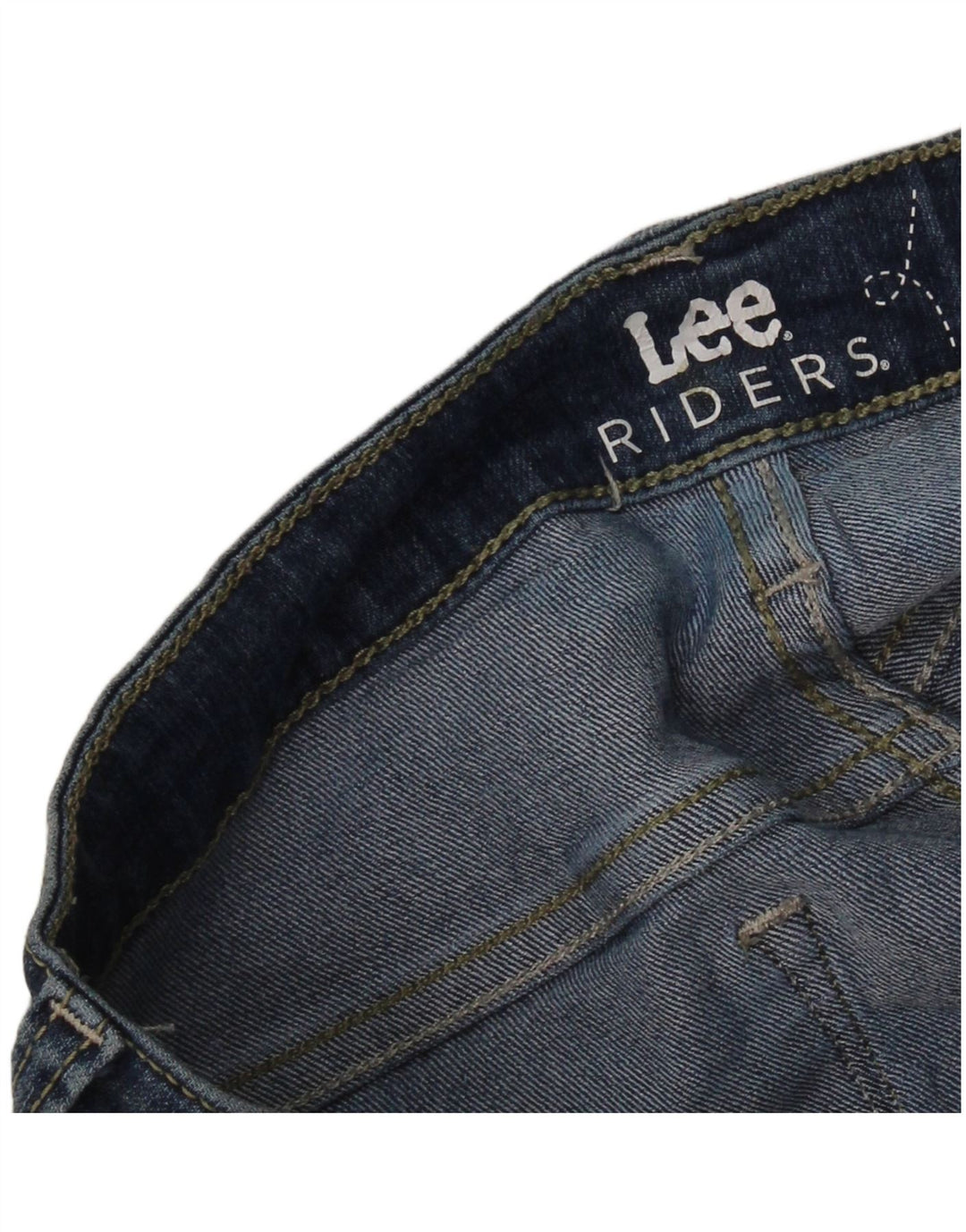 Jeans skinny Lee Riders a vita media da donna W30 L26 Blu