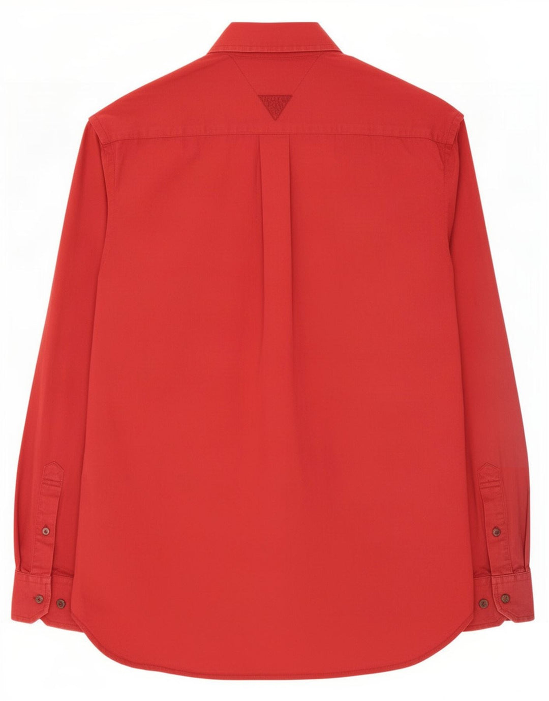 Camicia da uomo Tommy Hilfiger piccola in cotone rosso