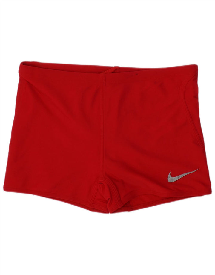 Pantaloncini sportivi NIKE Bambina 12-13 anni Large Rosso Nylon