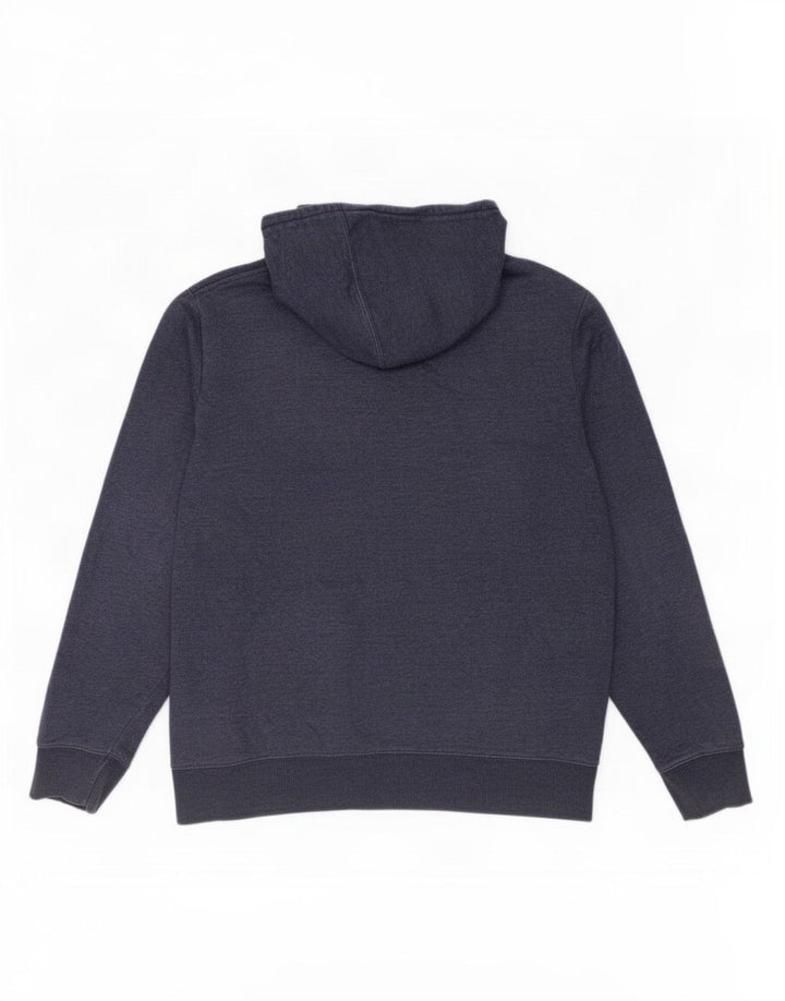 Felpa con cappuccio da uomo Champion, cotone medio blu navy