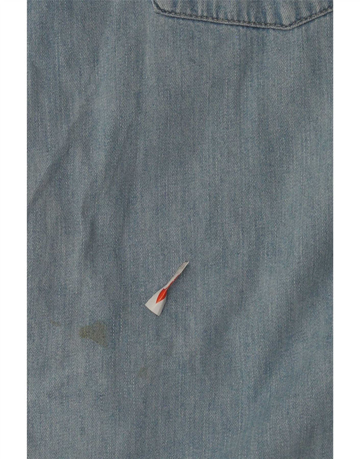 Camicia di jeans da uomo Levi's in cotone blu medio