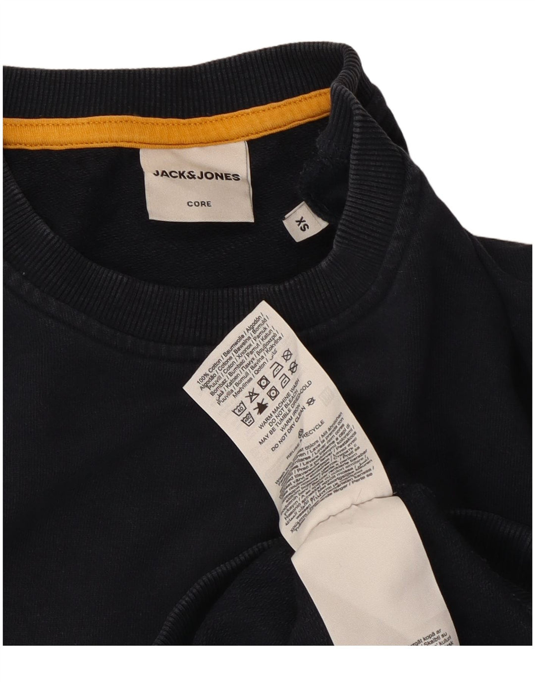 Felpa da uomo Jack & Jones maglione XS blu navy in cotone
