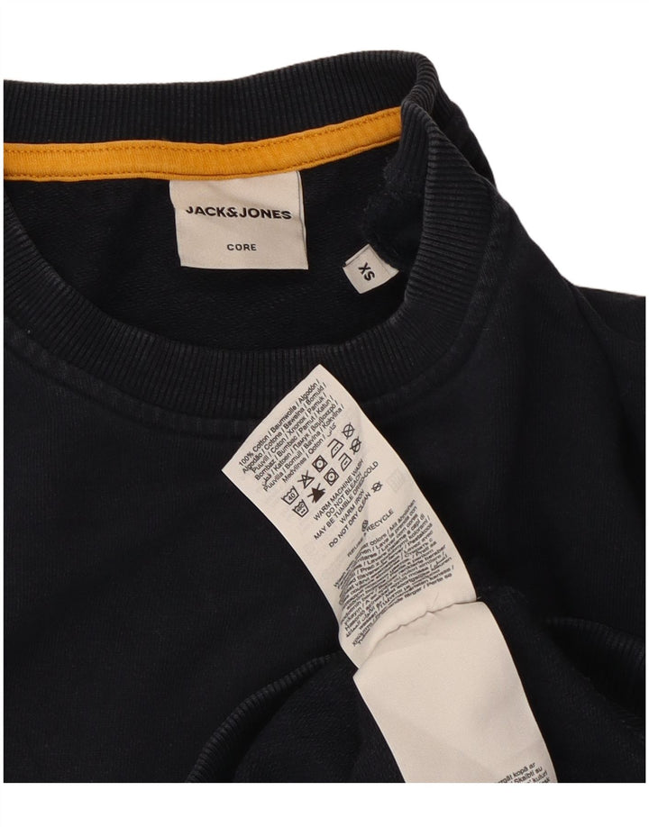 Felpa da uomo Jack & Jones maglione XS blu navy in cotone