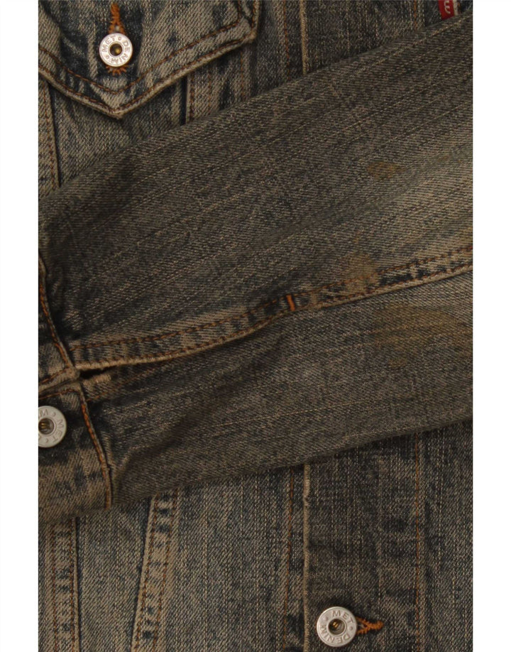 Giacca in denim da donna MET UK 12 Cotone blu medio