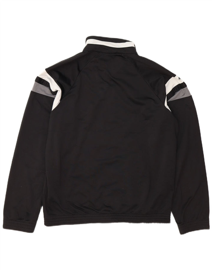 ERREA Mens Graphic Tracksuit Top Jacket Large Black Polyester