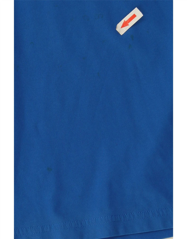 Polo Nike da uomo Dri Fit in poliestere blu medio