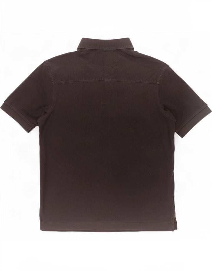 Polo da uomo Fred Perry in cotone nero medio