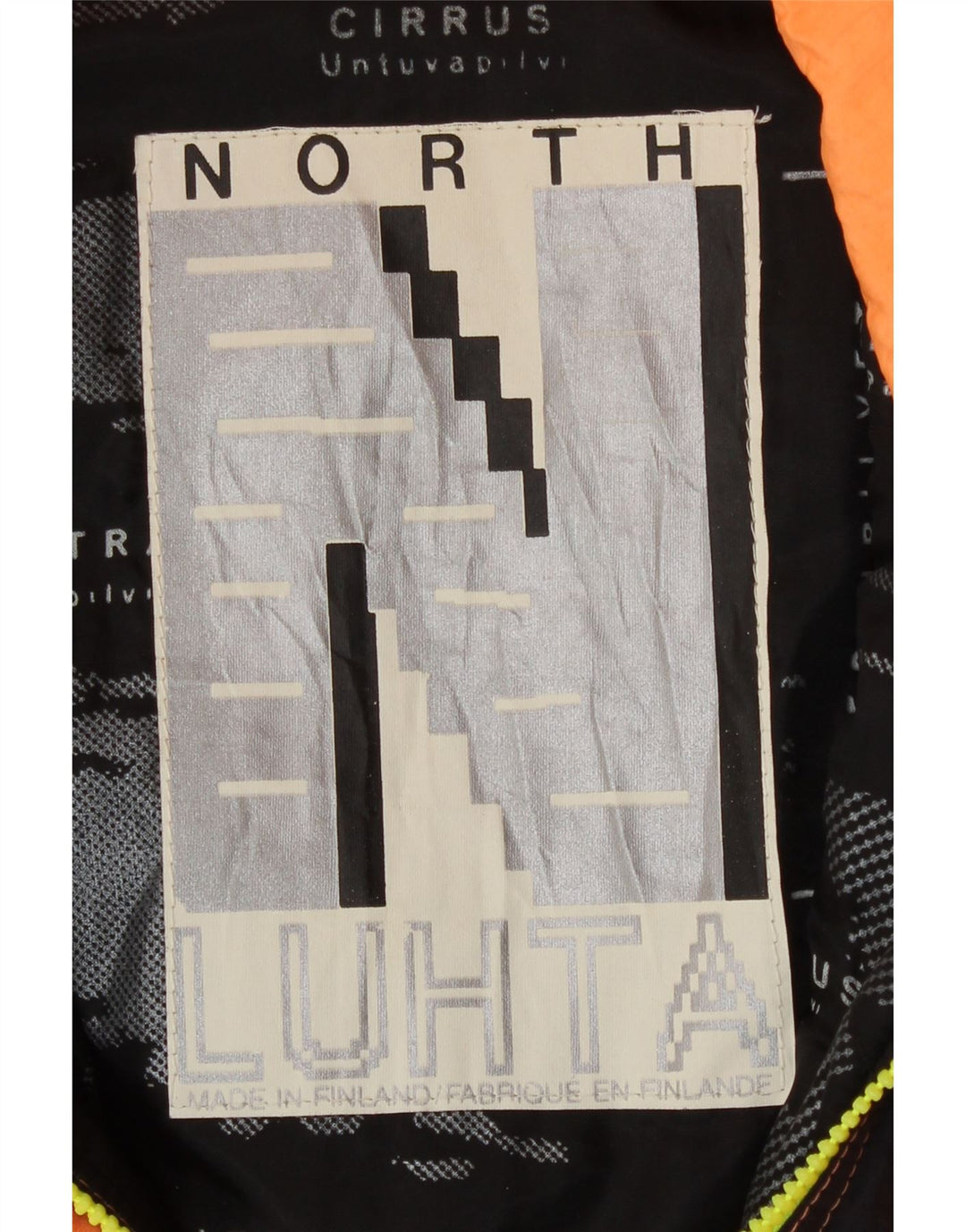 Giacca da sci grafica da donna Luhta UK 18 XL Colorblock giallo