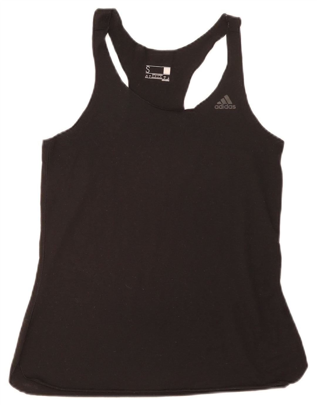 Canotta grafica da donna Adidas UK 8/10 piccola poliestere nero