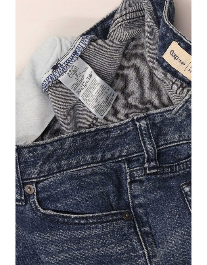 Pantaloncini di jeans da donna Gap XS W24 cotone blu
