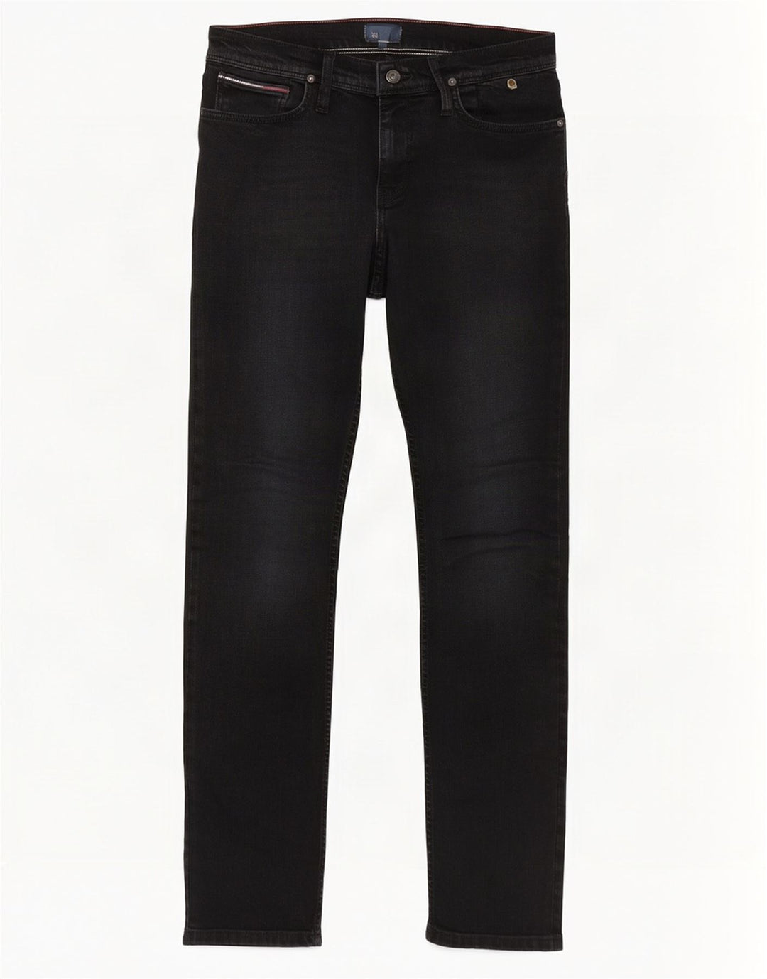 Jeans slim da donna Tommy Hilfiger W30 L34 cotone nero