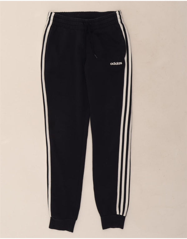 Pantaloni da tuta da donna Adidas Joggers UK 8/10 Small Blu Navy Cotone