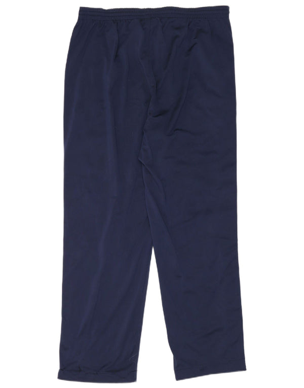 Pantaloni da tuta con grafica da uomo Lotto XL Poliestere color block blu navy