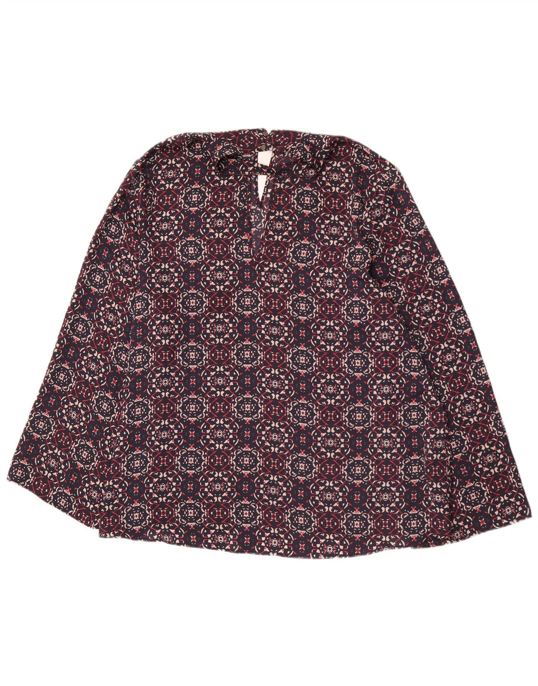 Camicetta da donna con motivo astratto Marks & Spencer Top UK 22 3XL Blu navy