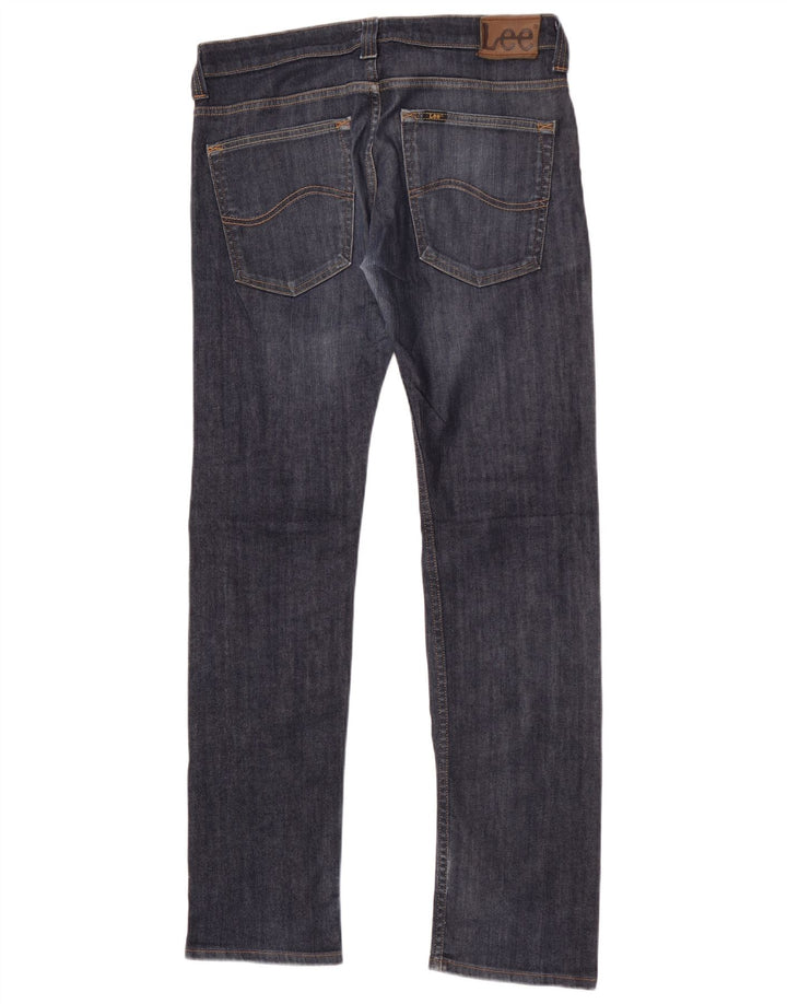 Jeans Lee Powell Slim da uomo W34 L34 cotone blu navy