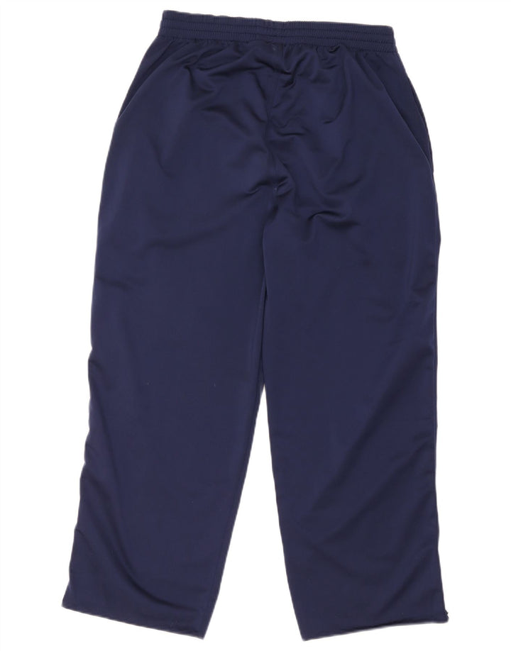 Pantaloni da tuta da uomo Asics Crop Large in poliestere blu navy