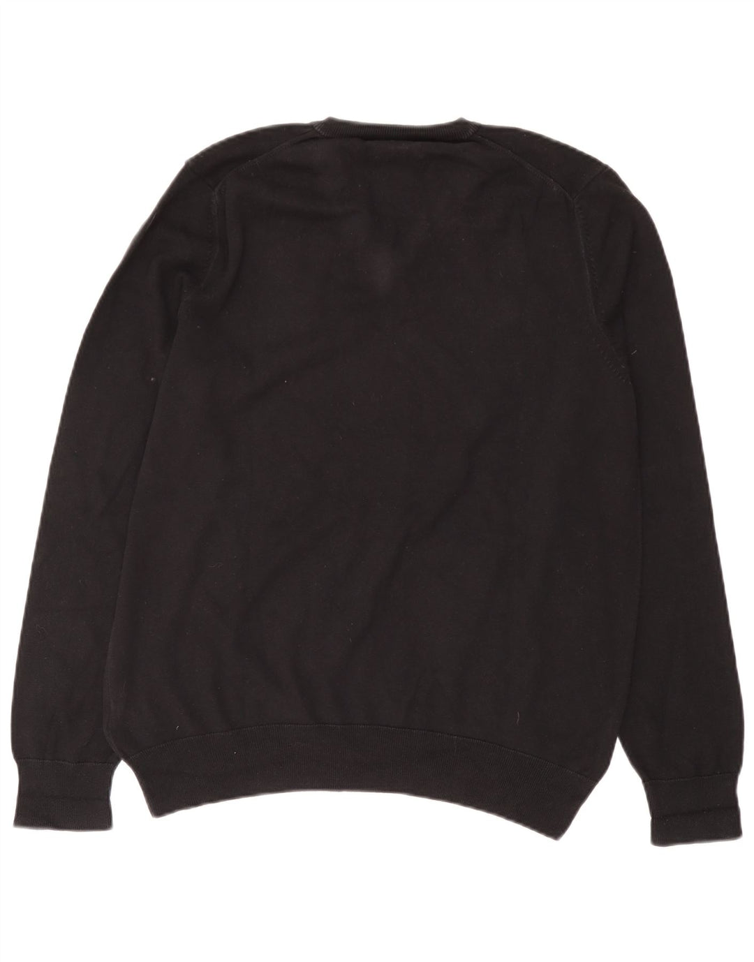 Maglione da uomo con scollo a V Marks & Spencer grande cotone nero