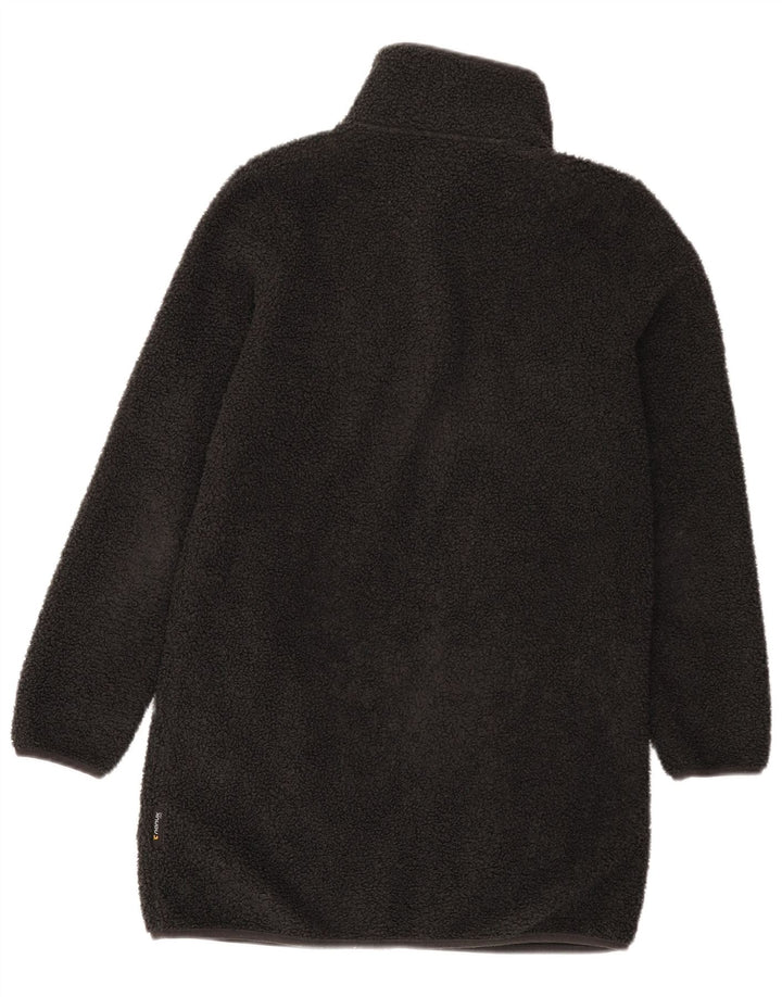 Jack Wolfskin Cappotto in pile oversize da donna UK 6 XS Poliestere grigio