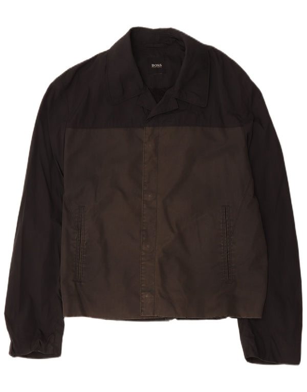 Giubbotto bomber da uomo Hugo Boss UK 38 Medium Black Colourblock