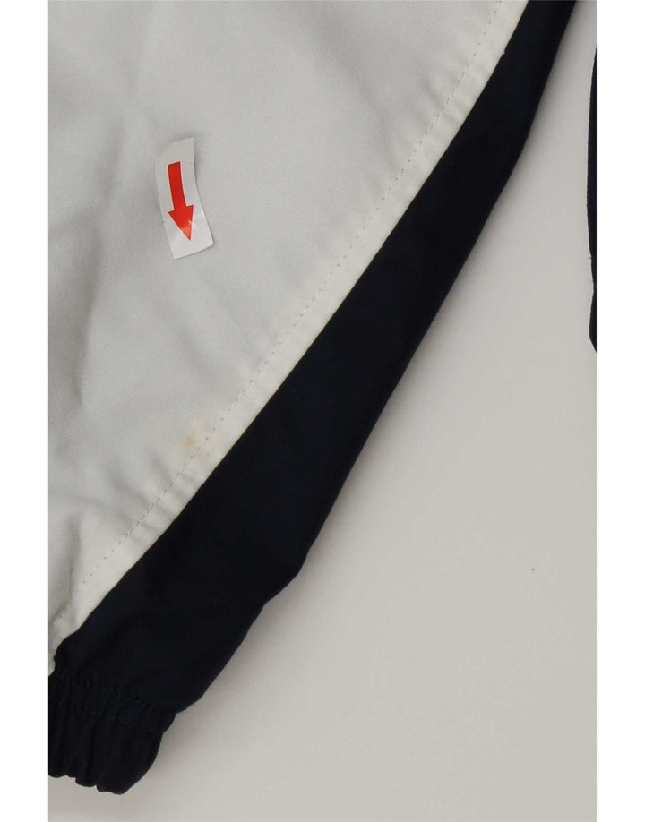Giubbotto bomber da uomo Nike UK 35/37 piccolo nylon color block blu navy