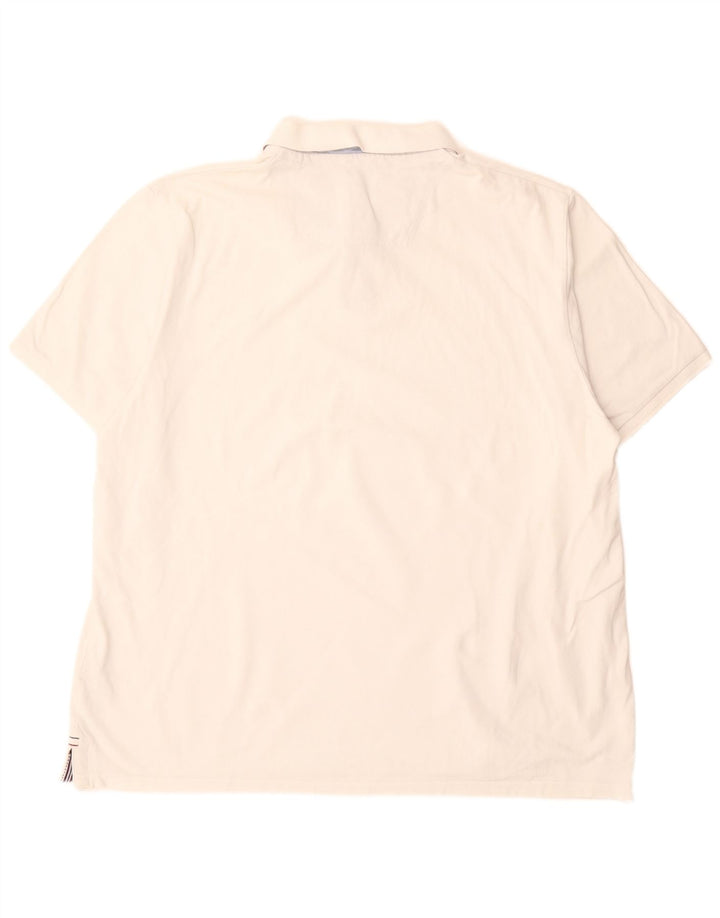 Polo Joules da uomo vestibilità classica XL in cotone bianco