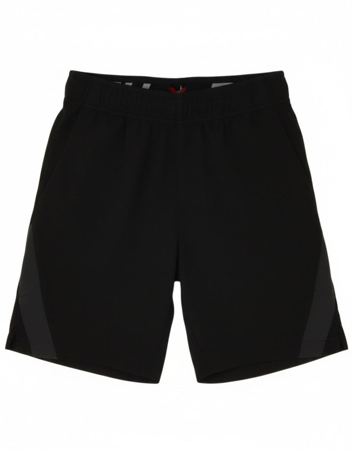 Pantaloncini sportivi da ragazzo Russell Athletic 7-8 anni Medium Black Colourblock