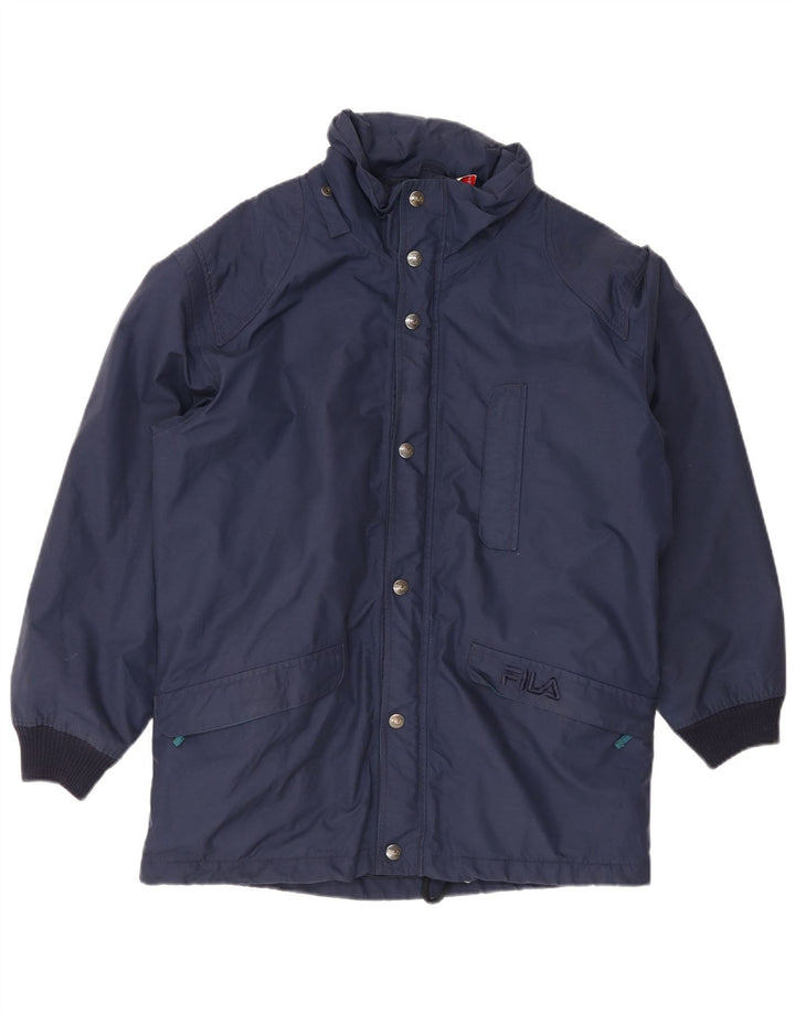 Giacca antipioggia da uomo Fila IT 50 Large Blu Navy