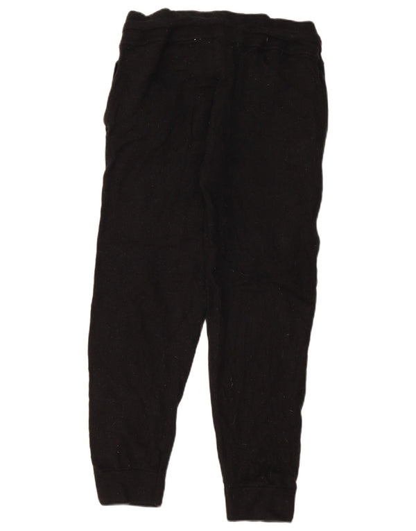 Pantaloni casual da donna Marks & Spencer in maglia da jogging grandi W32 L26 neri