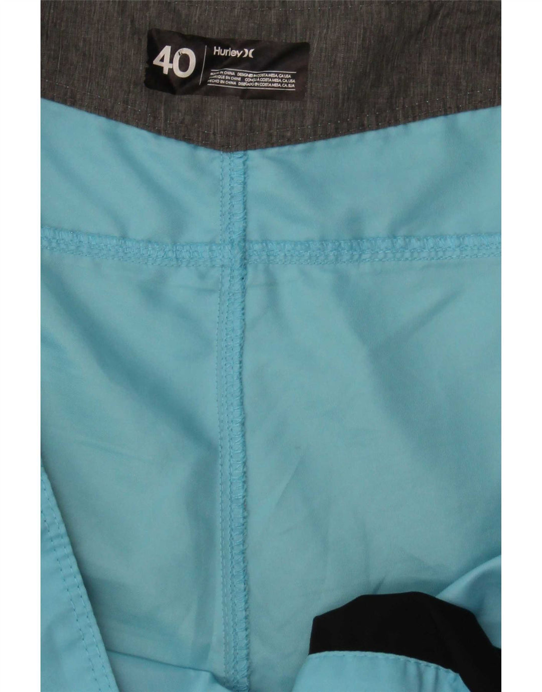 Pantaloncini da bagno grafici da uomo Hurley XL Blu
