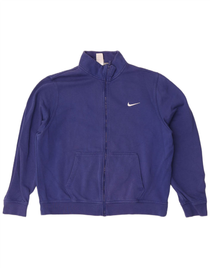 Giacca da ginnastica da uomo Nike XL in cotone blu