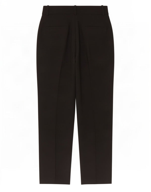 Zara Womens Pegged Suit Trousers Small W26 L27 Black Polyester