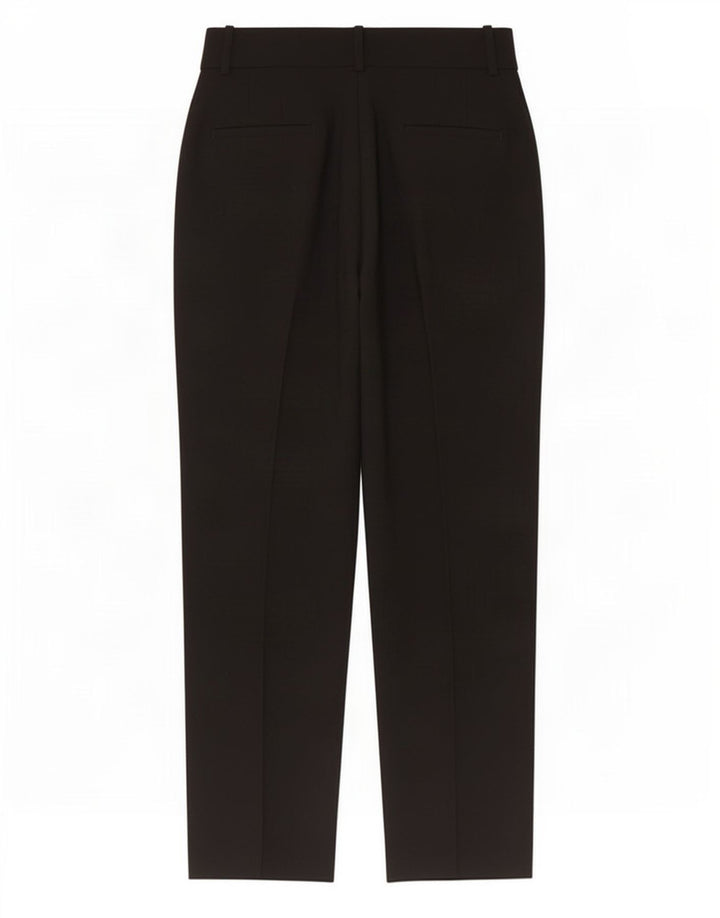 Pantaloni da abito con pegging da donna Zara piccoli W26 L27 poliestere nero