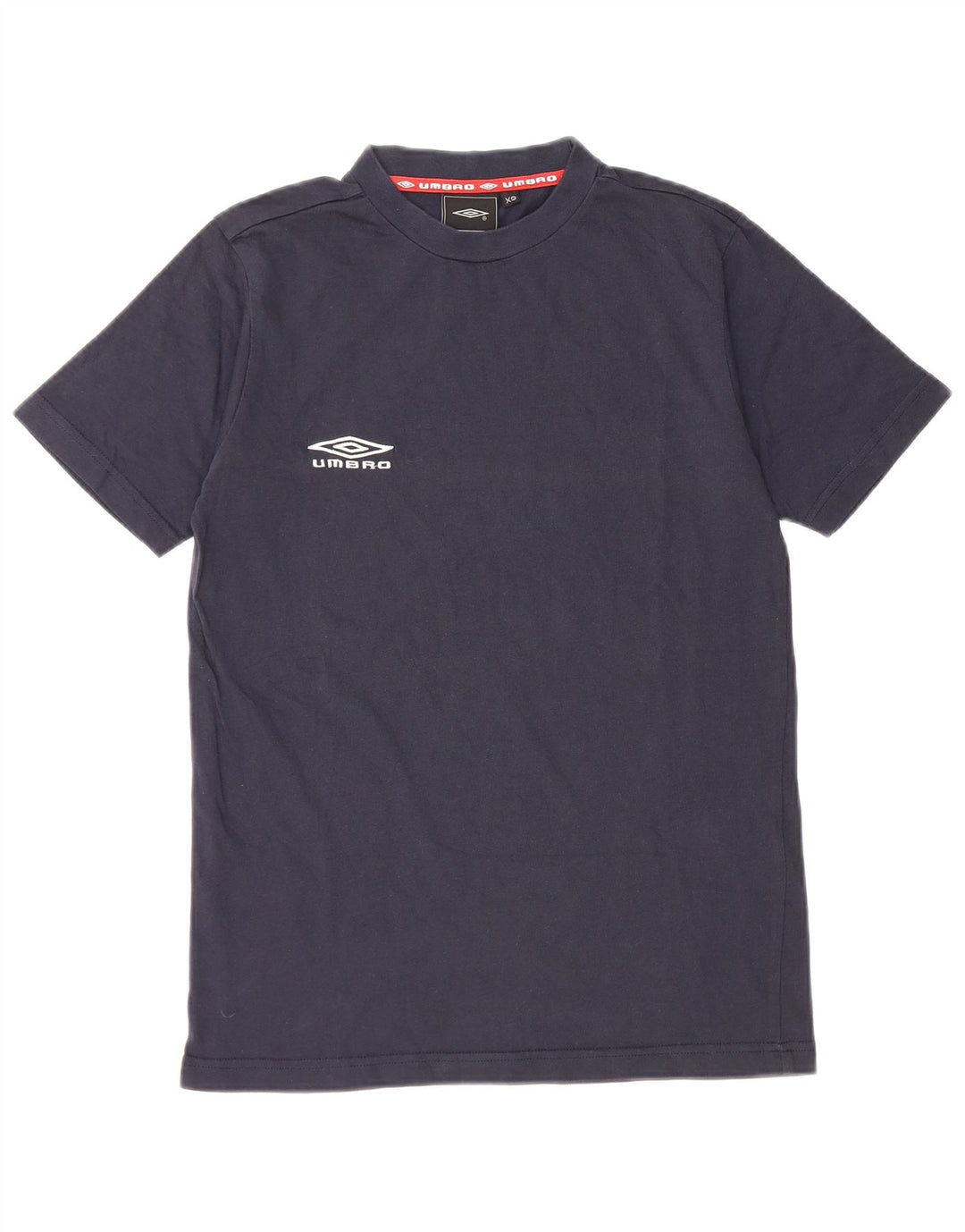 T-shirt da uomo Umbro Top XS in cotone blu navy