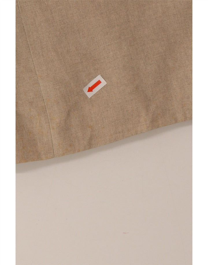 Giacca blazer da uomo a 2 bottoni Hugo Boss EU 50 grande lino beige