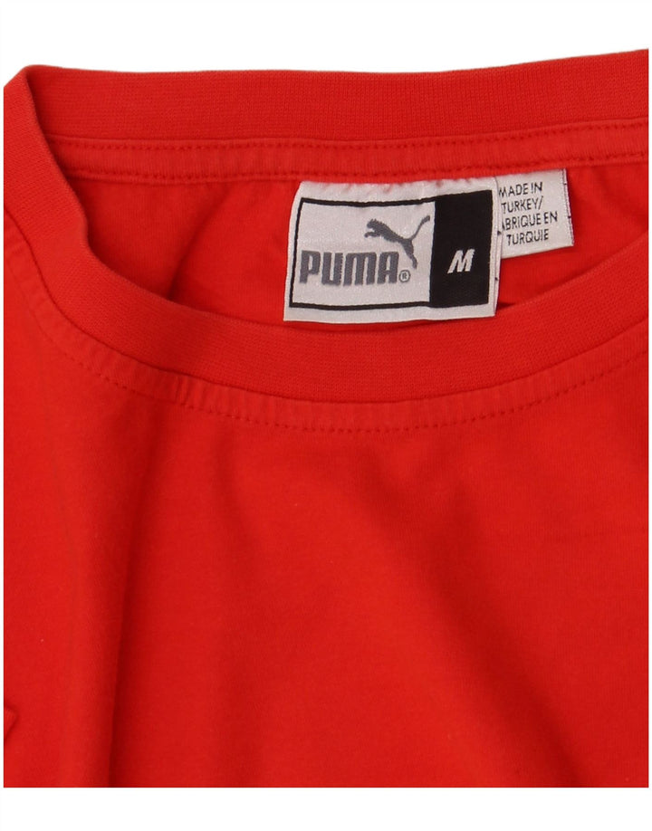 Maglietta grafica da uomo Puma Top rossa media