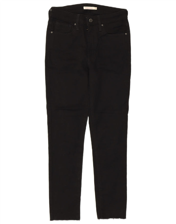 Jeans skinny a vita alta Levi's 721 da donna W29 L27 neri