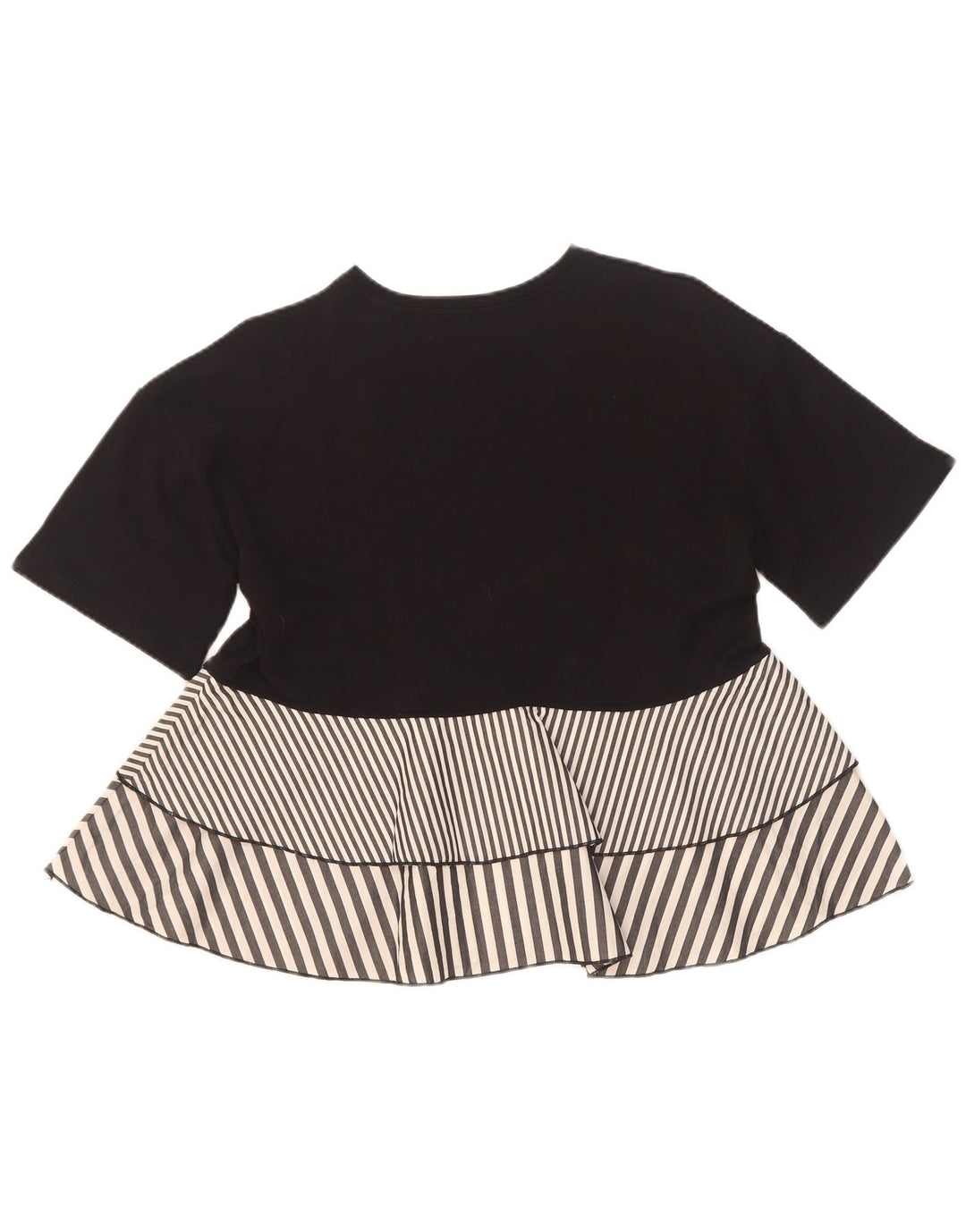 Camicetta Zara da donna Top UK 10 piccola a righe nere