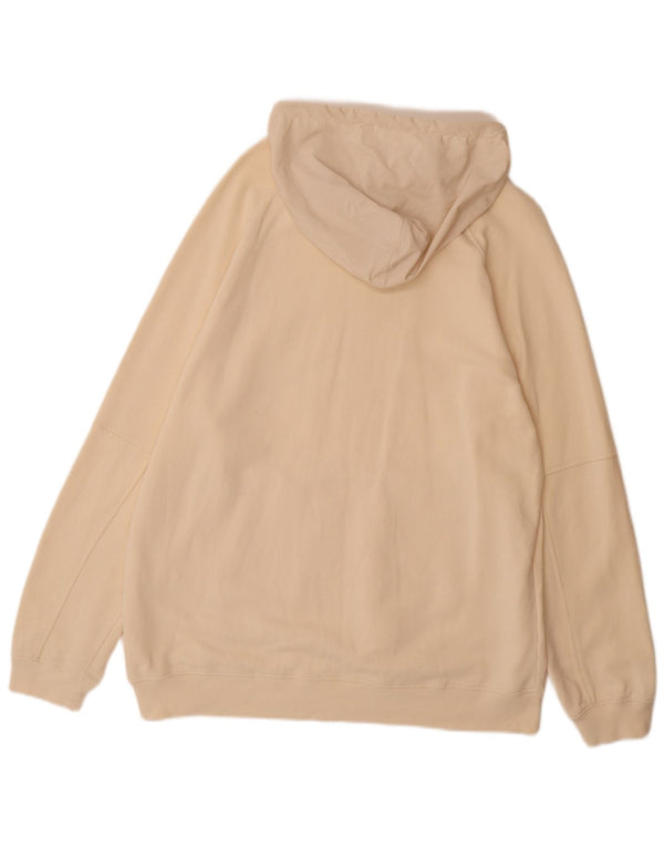 Maglione con cappuccio grafico da uomo LEE grande in cotone beige