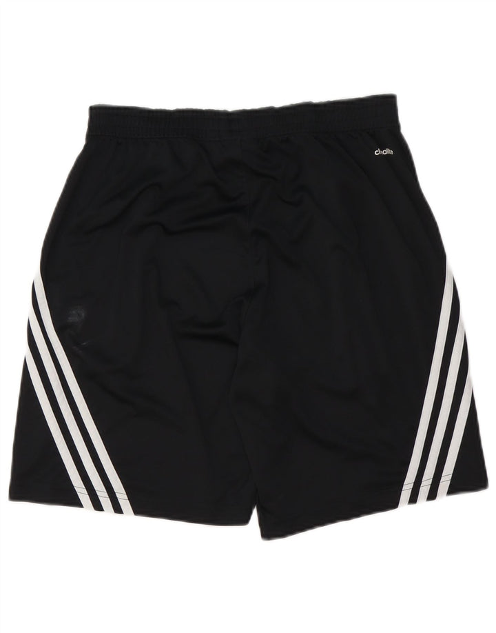 Pantaloncini sportivi Adidas Climalite da uomo medio poliestere nero