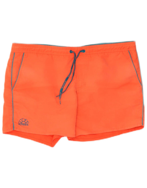 Pantaloncini da bagno da uomo Sundek XL arancione poliestere