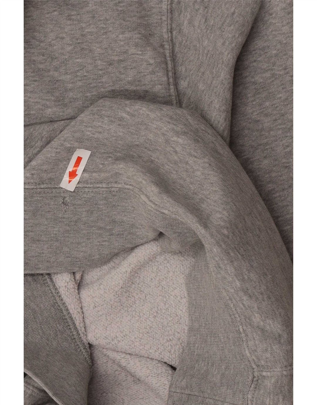 Felpa con cappuccio Nike Graphic Regular Fit da uomo, piccola, in cotone grigio