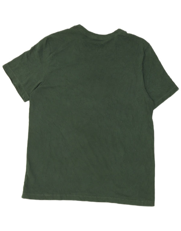 T-shirt grafica Nike Michigan State Spartans da uomo, grande, in cotone verde